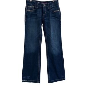 Cruel Denim Jayley Jeans‎ Women's 26 1R Stitching Pockets Bootcut Dark Wash